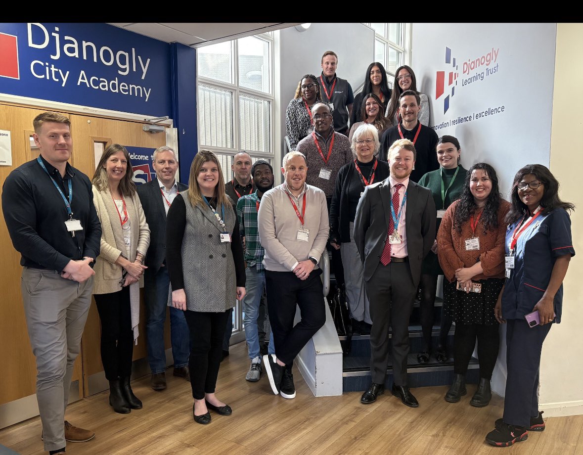 Great day yesterday supporting <a href="/djanoglyacademy/">Djanogly City Academy</a> with their Y11 mock interviews.
