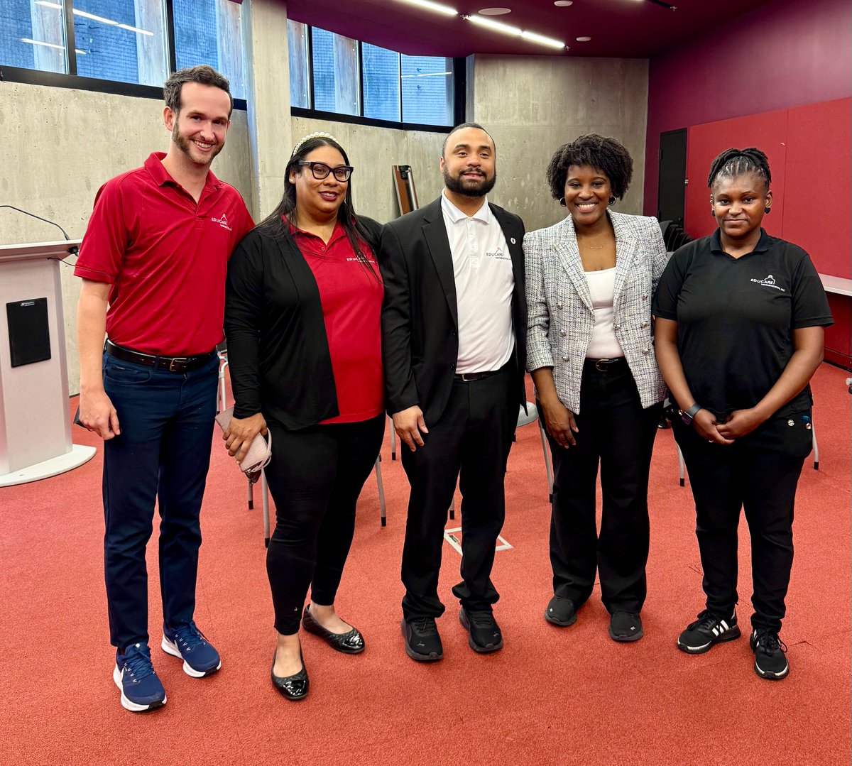 DCEducare's tweet photo. This morning our teachers met with @CMCHenderson to discuss the importance of the #PayEquityFund and #PKEEP. We thank the CM for her leadership and continued support for these programs that make early childhood education more affordable and accessible in DC. @Under3DC https://t.co/siJ5nxGYRo