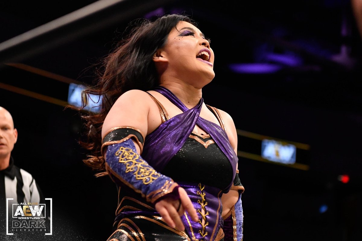 ProWrestlingEVE's tweet photo. Friday April 4
Walthamstow, London 🇬🇧 
🎫 https://t.co/um7aJGdAxQ
💻 https://t.co/LwmbQgmHFy

One of the most important &amp; innovative wrestlers of our time
A modern-day living legend
Respected by all

EMI SAKURA returns to EVE!
#AEWDynamite #EVEwrestling #AEW https://t.co/WuwSPH2Ilx