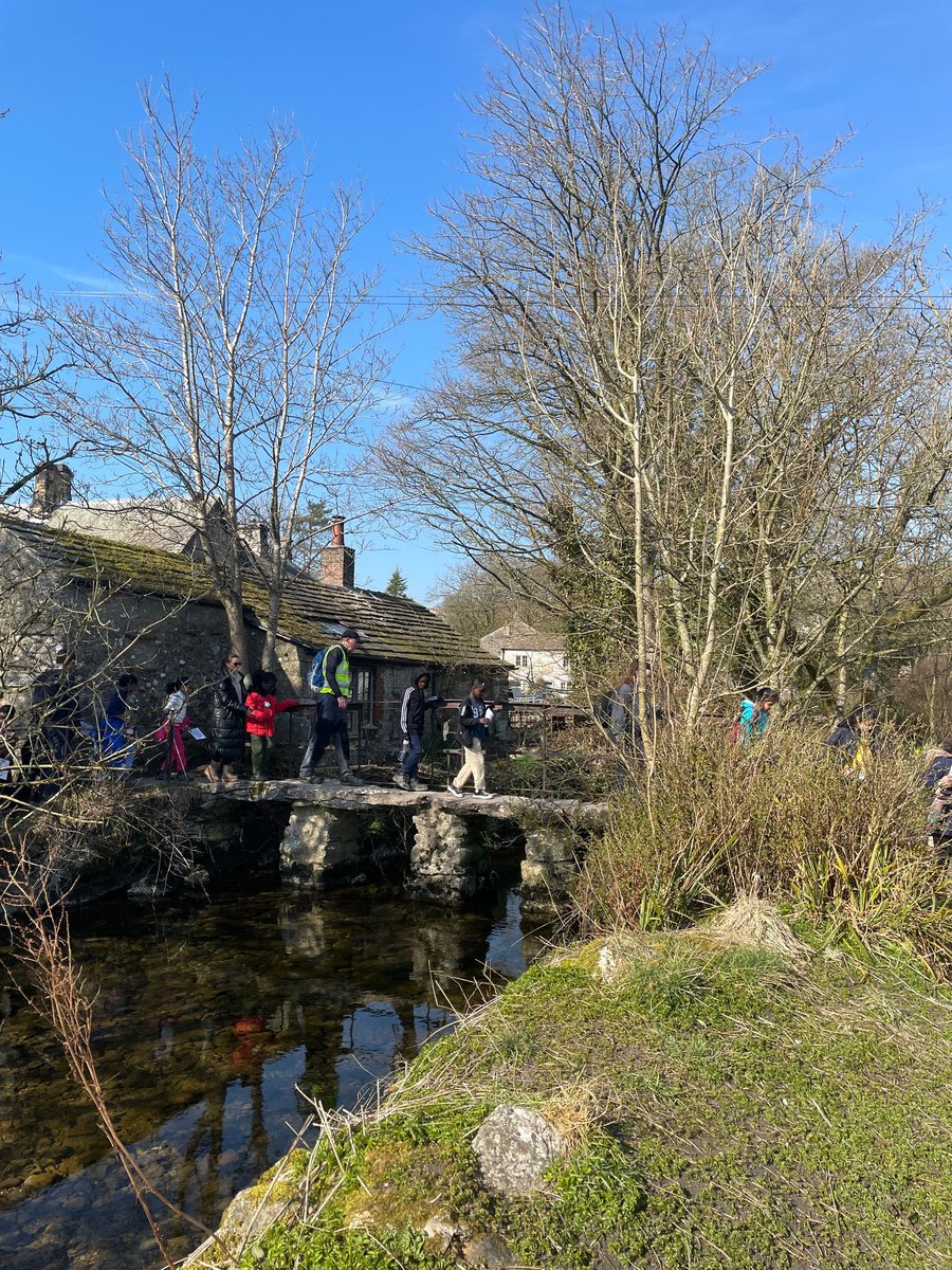Group one have arrived in Malham and are working with Molly from <a href="/yorkshire_dales/">Yorkshire Dales National Park</a> who has got us straight on with our map work in the beautiful sunshine ☀️☀️☀️