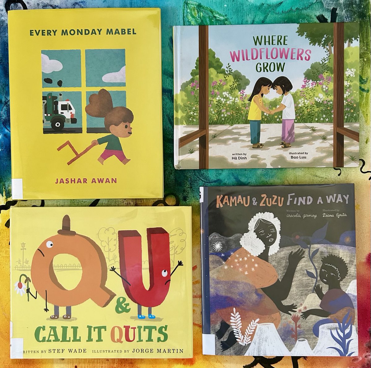 This week’s Fab Four!
⁦<a href="/JasharAwan/">Jashar Awan</a>⁩ ⁦<a href="/SimonKIDS/">Simon Kids</a>⁩ ⁦<a href="/HelloMrsDinh/">Hà Đinh</a>⁩ ⁦<a href="/WaterBrookPress/">WaterBrook Multnomah</a>⁩ ⁦<a href="/penguinkids/">Penguin Kids</a>⁩ ⁦<a href="/Stef_Wade/">Stef Wade</a>⁩ ⁦<a href="/HarperChildrens/">HarperKids</a>⁩ ⁦<a href="/dianaejaita/">Diana Ejaita</a>⁩ ⁦<a href="/EnchantedLion/">Enchanted Lion Books</a>⁩ #kidlit #picturebooks #libraries