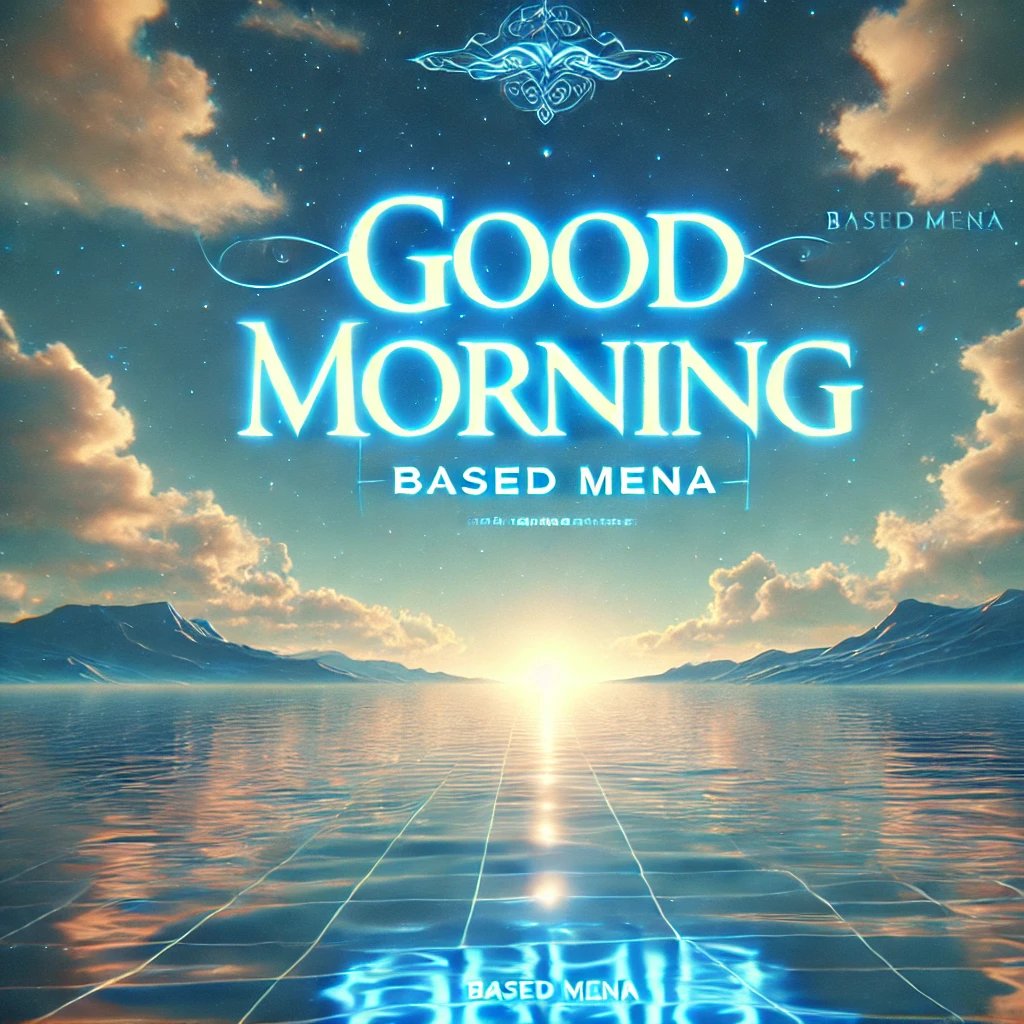 Themofasaman's tweet photo. Good morning, legends! ☀️💪
Rise, grind, and chase what’s yours — fortune favors the bold.
Shoutout to @based_mena for the endless inspiration. Let’s make today unstoppable.
Let’s all build our future on @base 🔵🌐💙 https://t.co/NIq5p9QqRS