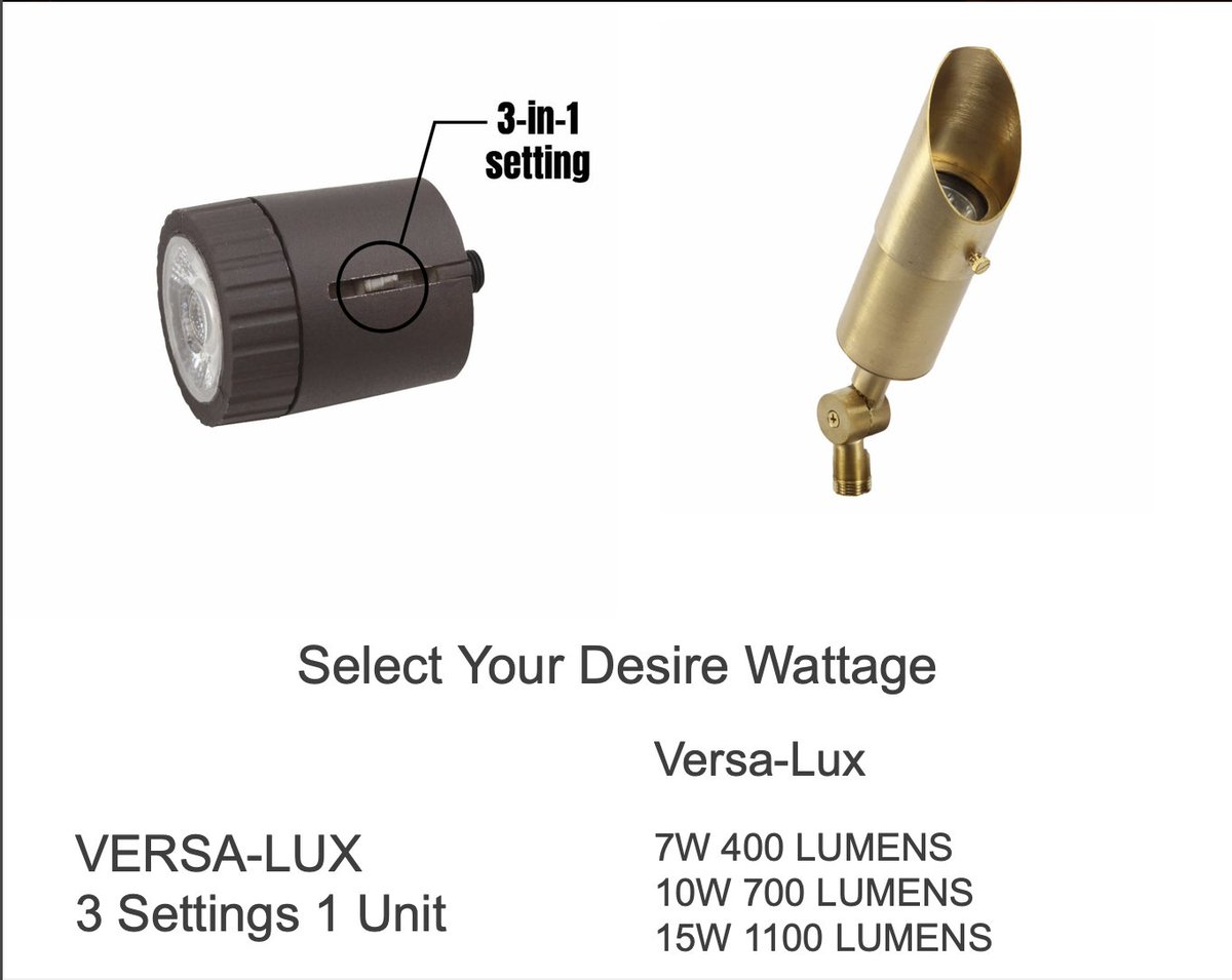 TerradekL's tweet photo. At TerraDek we are proud to offer products that bring innovative technology to landscape lighting. SPJ’s latest product, the Versa-Lux 3-in-1 Light Engine is such a product! Give us a call at 763-577-2425 and we’ll help level up your next lighting project! https://t.co/NeAk9bmhNr
