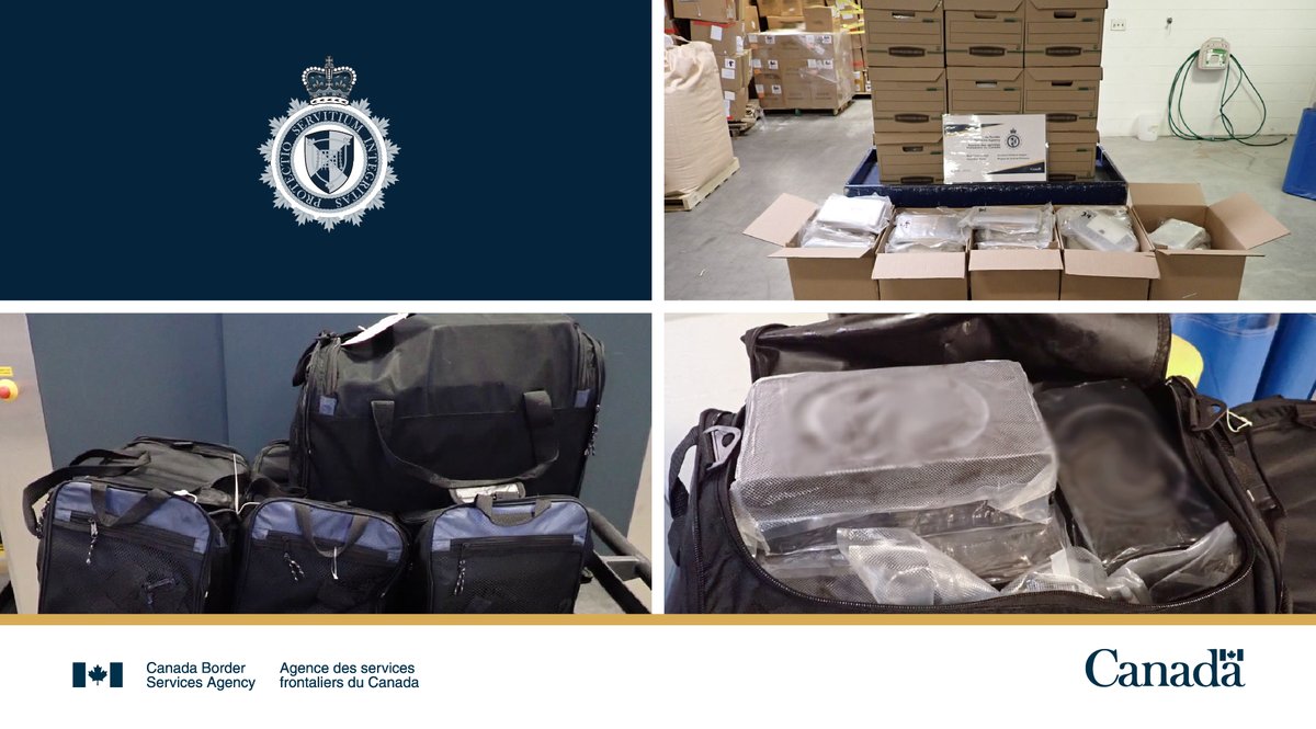 #CBSA officers at the Blue Water Bridge port of entry stopped 419 kg of suspected cocaine from entering Canada from the United States. Two individuals have been charged by <a href="/RCMPONT/">RCMP in Ontario</a>. #ProtectingCanadians #BorderSecurity ow.ly/icjy50VkKhM