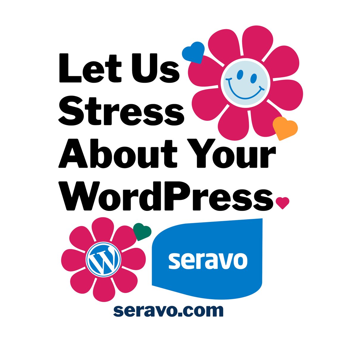 Struggling with WordPress alone? 🏋️ Choose Seravo as your hosting partner &amp; help is always close at hand! We respond quickly and resolve most issues within the same day. Our WordPress experts can assist you in real-time via chat or phone. Let us stress about your #WordPress! 💪