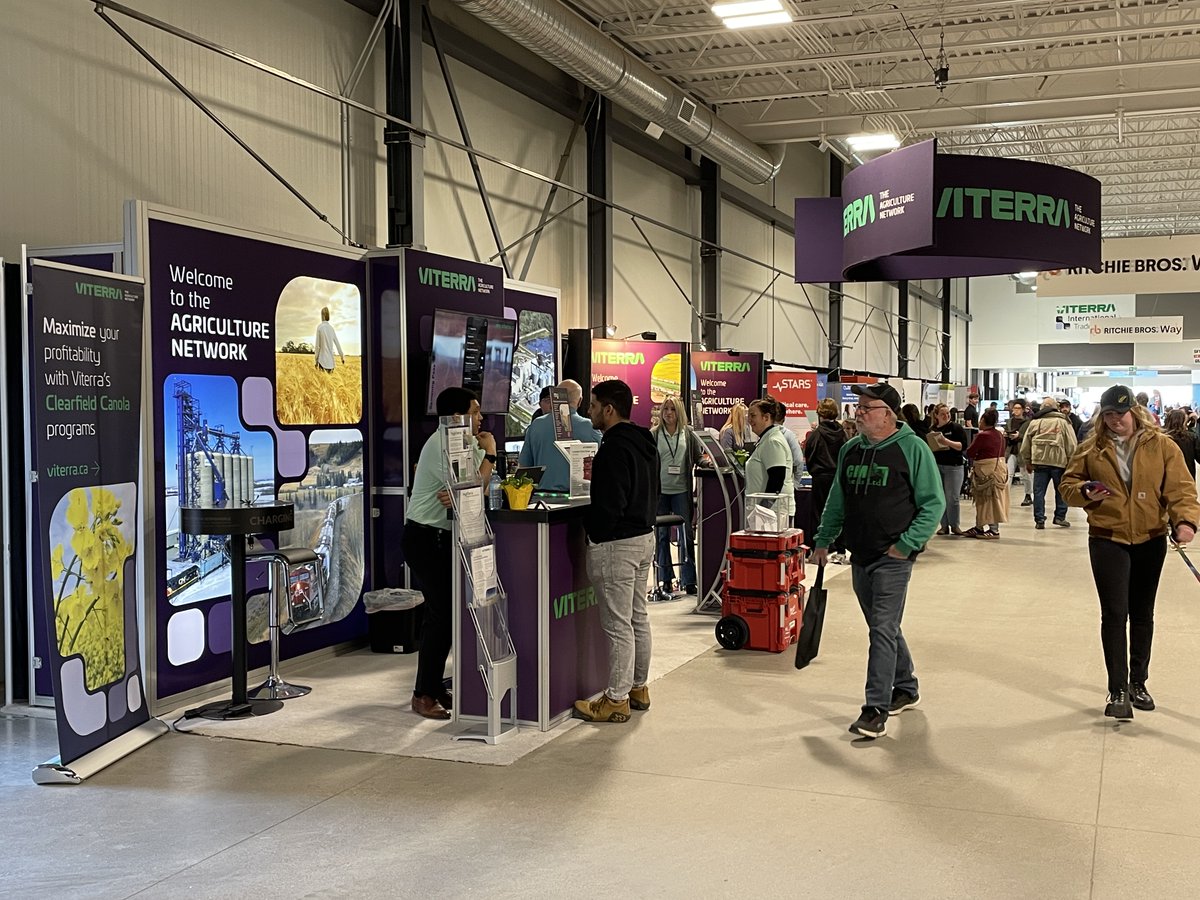 Viterra Canada (@viterracanada) on Twitter photo We’re excited to carry the energy from yesterday into the 2nd day of <a href="/cfsreginask/">Canada's Farm Show Regina, SK</a> today!
Visit us in the Viterra International Trade Centre - we look forward to connecting with you! bit.ly/3NCxaVB
#CanadasFarmShow #CFS2025
#FutureOfFarming #AgInnovation
#cdnag #westcdnag We’re excited to carry the energy from yesterday into the 2nd day of <a href="/cfsreginask/">Canada's Farm Show Regina, SK</a> today!
Visit us in the Viterra International Trade Centre - we look forward to connecting with you! bit.ly/3NCxaVB
#CanadasFarmShow #CFS2025
#FutureOfFarming #AgInnovation
#cdnag #westcdnag