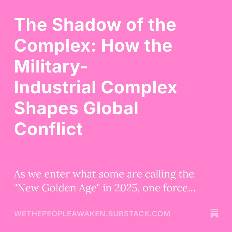 transformorbust's tweet photo. "How has the Military-Industrial Complex shaped U.S. foreign policy from Vietnam to today? Listen to our latest podcast to dive deeper into this crucial topic.

https://t.co/rA15rStVoU
 #MilitaryIndustrialComplex #ForeignPolicy #Peace #war #Ukrain #russia #Putin #WWIII https://t.co/QPSFUFyUbZ