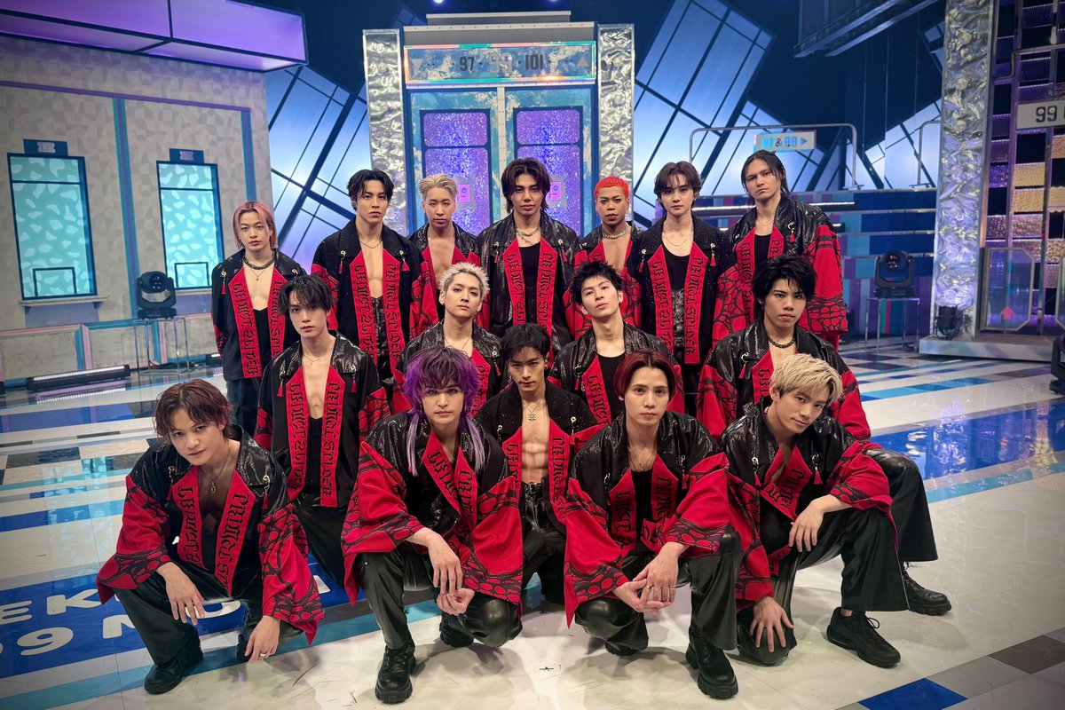 THE RAMPAGE OFFICIAL (@therampagefext) on Twitter photo フジテレビ系列『 #週刊ナイナイミュージック 』
<a href="/99music_fujitv/">【公式】週刊ナイナイミュージック(フジテレビ)</a>
ご覧いただきありがとうございました!
「蜘蛛の糸」のパフォーマンスいかがでしたか👀?
ぜひ感想を教えてください💬💫
岡村さん、矢部さん、撮影ありがとうございました🎥✨
#Tver 見逃し配信はこちら📲 フジテレビ系列『 #週刊ナイナイミュージック 』
<a href="/99music_fujitv/">【公式】週刊ナイナイミュージック(フジテレビ)</a>
ご覧いただきありがとうございました!
「蜘蛛の糸」のパフォーマンスいかがでしたか👀?
ぜひ感想を教えてください💬💫
岡村さん、矢部さん、撮影ありがとうございました🎥✨
#Tver 見逃し配信はこちら📲
