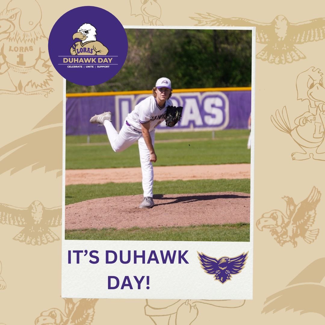 IT’S DUHAWK DAY! We are thankful for all of the opportunities, friendships, relationships and memories that are made possible by Loras. Consider donating to the baseball team at the link below👇

duhawks.com/sports/2024/2/…

#GoDuhawks #DuhawkDay