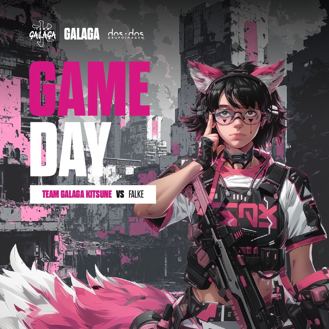 TeamGalaga's tweet photo. Hoy es día de batalla! ⚔️
🔥 Galaga Kitsune se enfrenta a @FALKE_EC en un duelo que promete acción y estrategia.
Vamos con todo, equipo! 💙🐺
#GoKitsune #Valorant https://t.co/CzmY0Bvc7i