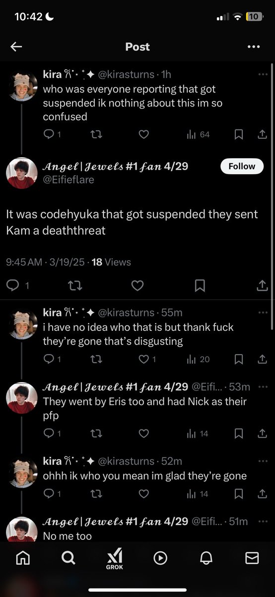 brass_monk3y's tweet photo. @codekookie @jenosboyfriend they quite literally mass reported you💀 https://t.co/PEuzEe8uUY