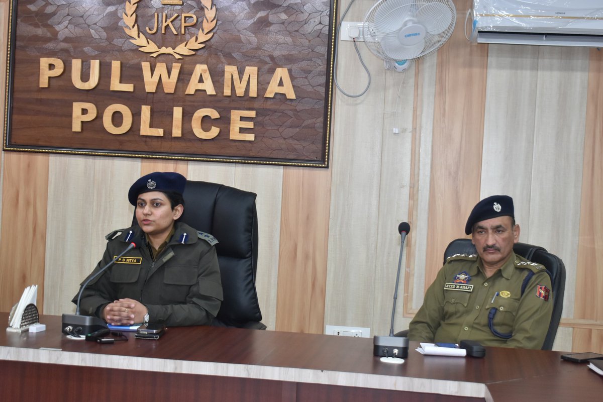Pulwama Police tweet media