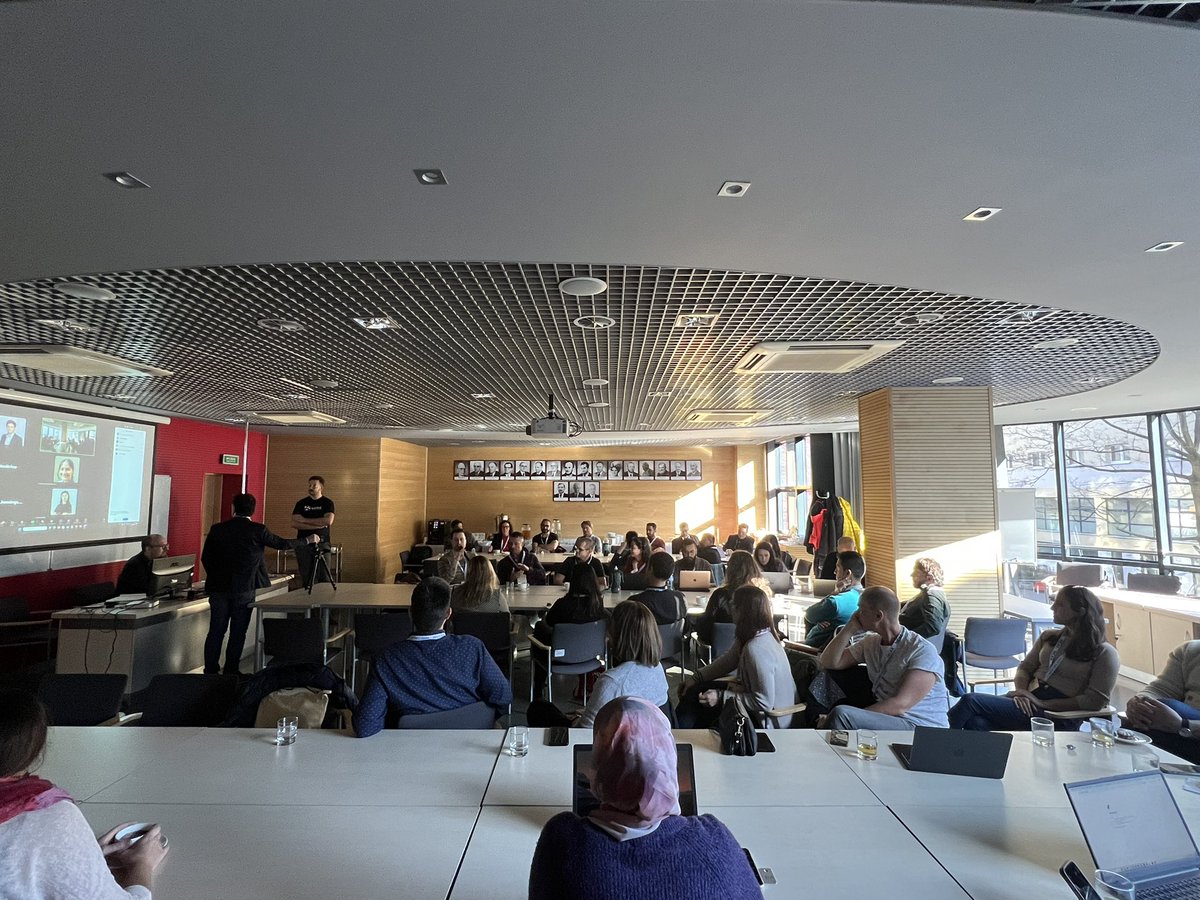 Mariecurie_alum's tweet image. The MCAA Chapter &amp;amp; Working Group Chair meeting has started as part of the #MCAAConf2025 satellite events! 👏

The afternoon will be spent discussing past &amp;amp; upcoming activities and latest updates from the Association. 

And as already per custom, the Chairs have brought treats…