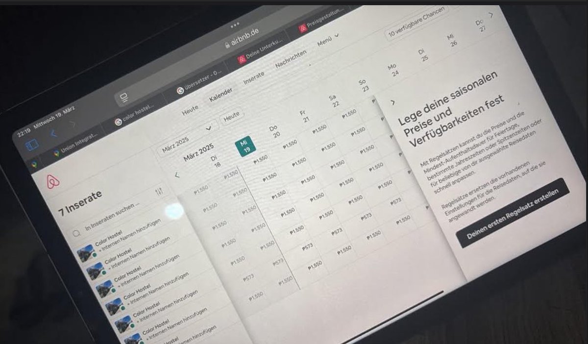 #ready with #work #today. #Colorhostel 🌈 also Ready on #airbnb for #booking. 🙌🏾
