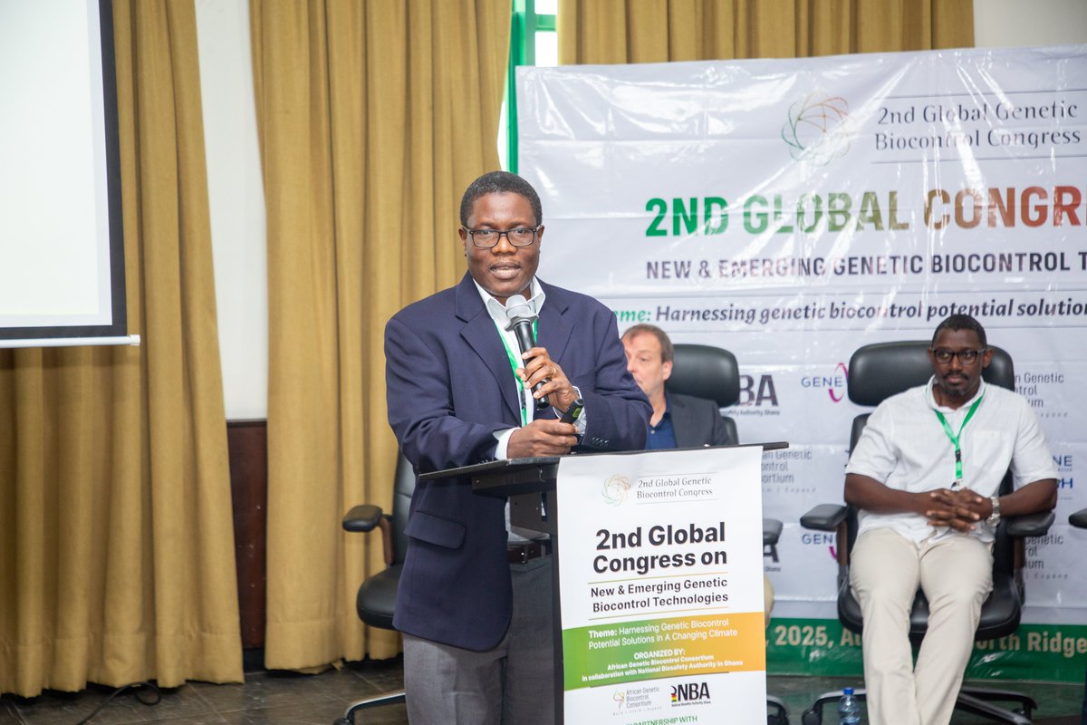 TargetMalaria's tweet photo. Dr. Jonathan Kayondo of #TargetMalariaUganda @UVRIug along with Prof. Austin Burt of #TargetMalariaUK @ImperialSci @imperialcollege spoke at the @AfricaGeneBio's Global Congress on Genetic Biocontrol Technologies about Target Malaria's work on #GeneDrive to reduce #malaria transmission and new tools for malaria control.

Together we can #EndMalaria! #2ndGlobalCongress @genedrivenet @Gene_Convene