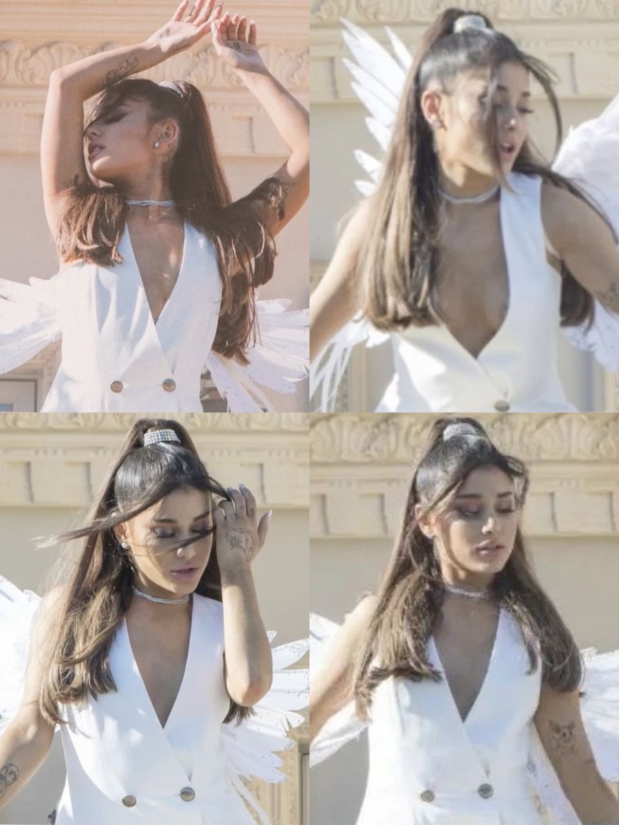 arianacraves's tweet photo. ariana grande, a real life angel. https://t.co/N3fAbOUeWi