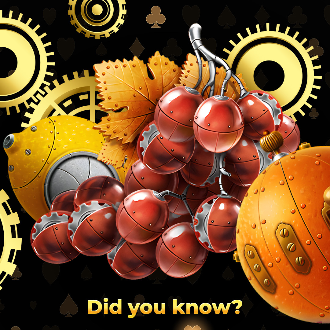 🍒 DID YOU KNOW? 🍒

Early slot machines didn’t pay cash — they gave out fruit-flavored gum instead! 🍬 That’s why we still see cherries &amp; lemons on the reels today. 🍋

Would you spin for a stick of gum? 😆 Or do you prefer the jackpots? 💰