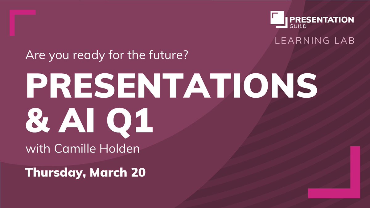 TOMORROW: Join us for AI Fundamentals: Less Fuss, More Plus—a 90-min session with AI strategist Evan Van Dyke, hosted by Camille Holden of Nuts &amp; Bolts Speed Training.

📅Thursday, March 20 | 12:00 PM ET
loom.ly/xkjE-rA