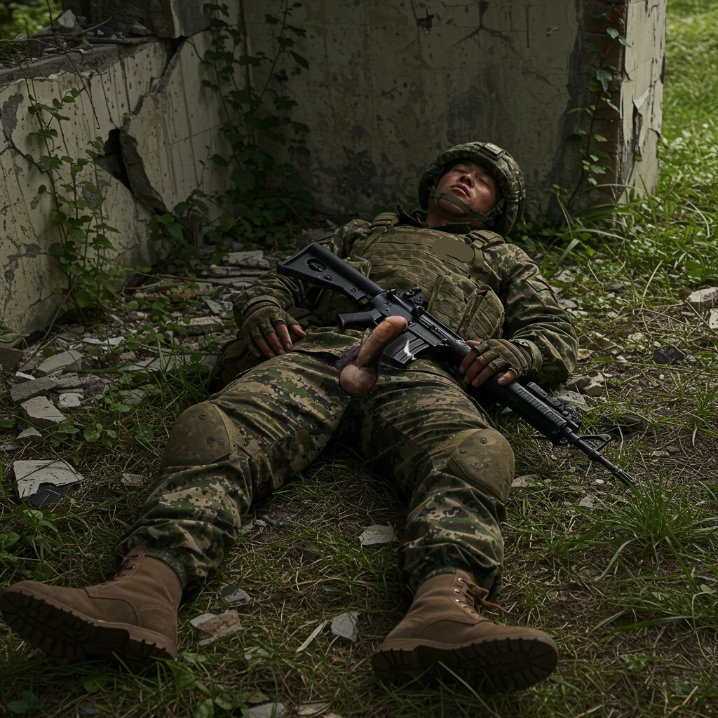 Investigators found another soldier dead. and of course  being un loaded.