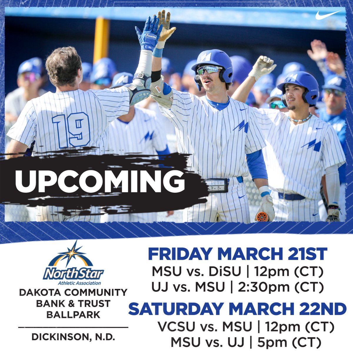 ⚾️| #CometsBSB will head to Dickinson this weekend for 4 games to wrap up their 2025 preseason schedule.