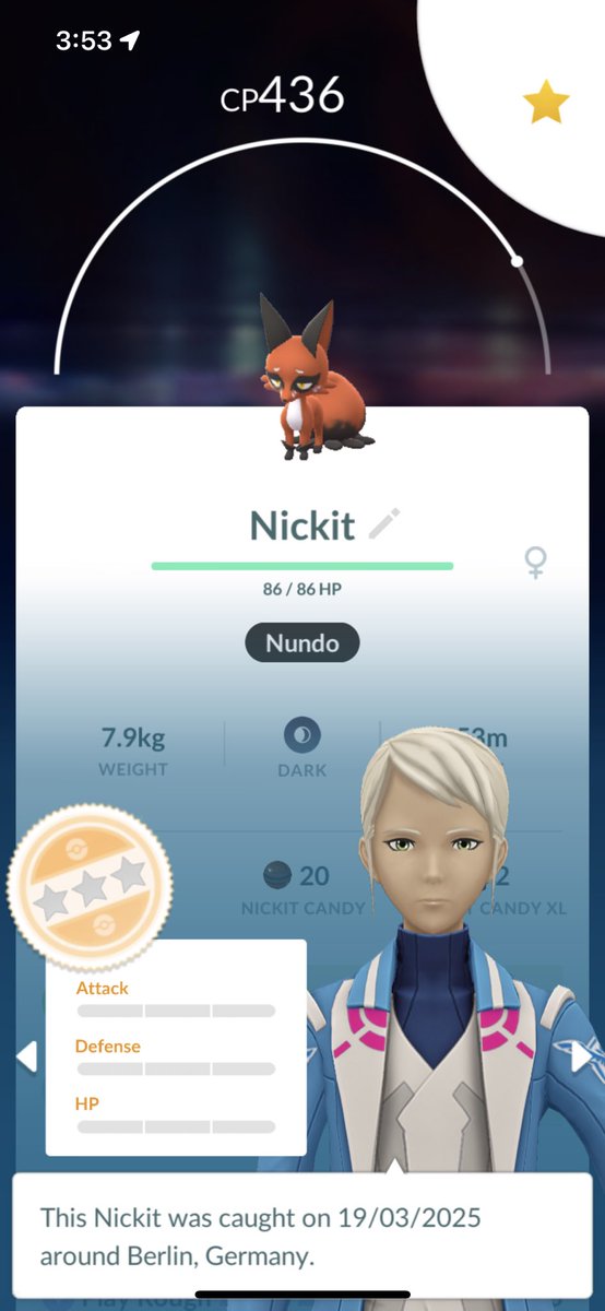 paige56287713's tweet image. I’ll take that as a win 😃🤌 
#Pokemon #PokemonGO #nundo