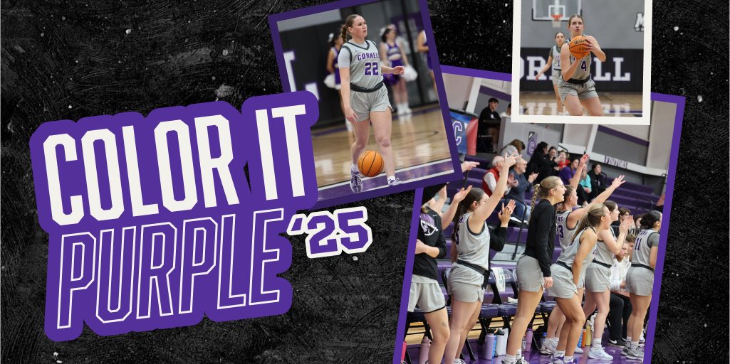 It’s Color It Purple, and we need you on our team!

These gifts help fund things like travel, uniforms, equipment, and everything we need to perform our best—on and off the field. Join the challenge. Let’s go, Rams!💪🏽🐏
 
coloritpurple.cornellcollege.edu

#ColorItPurple #GoRams