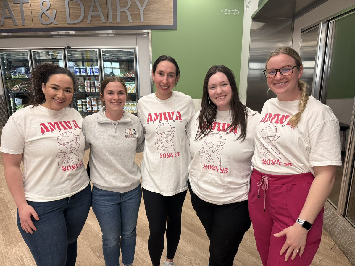 Gabby Smith (@gabbysmithmed) on Twitter photo Had an amazing time volunteering with the OSU-COM AMWA Club at the Catholic Charities Market! It’s rewarding to give back to our community and build connections. So proud of our members for all we’ve accomplished! Grateful to be part of such a dedicated group. <a href="/AMWADoctors/">AMWA Doctors</a> Had an amazing time volunteering with the OSU-COM AMWA Club at the Catholic Charities Market! It’s rewarding to give back to our community and build connections. So proud of our members for all we’ve accomplished! Grateful to be part of such a dedicated group. <a href="/AMWADoctors/">AMWA Doctors</a>