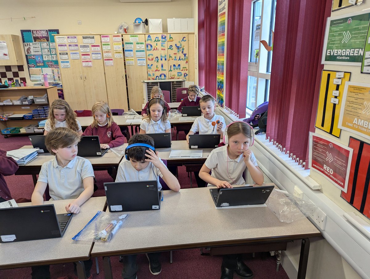 CarrJuniorYork's tweet photo. Year 3 taking a trip down reality river in a hope to better understand fake and scam emails #keepingcarrsafeonline #carrcomputing #resilient https://t.co/iLfy642TFH