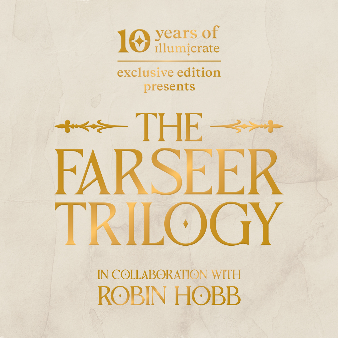 illumicrate's tweet photo. We’re thrilled to announce, in collaboration with Robin Hobb (@robinhobb) and HarperVoyager (@harpervoyager_uk), our Illumicrate Exclusive Anniversary editions of The Farseer trilogy! https://t.co/cD0ek5FV8G