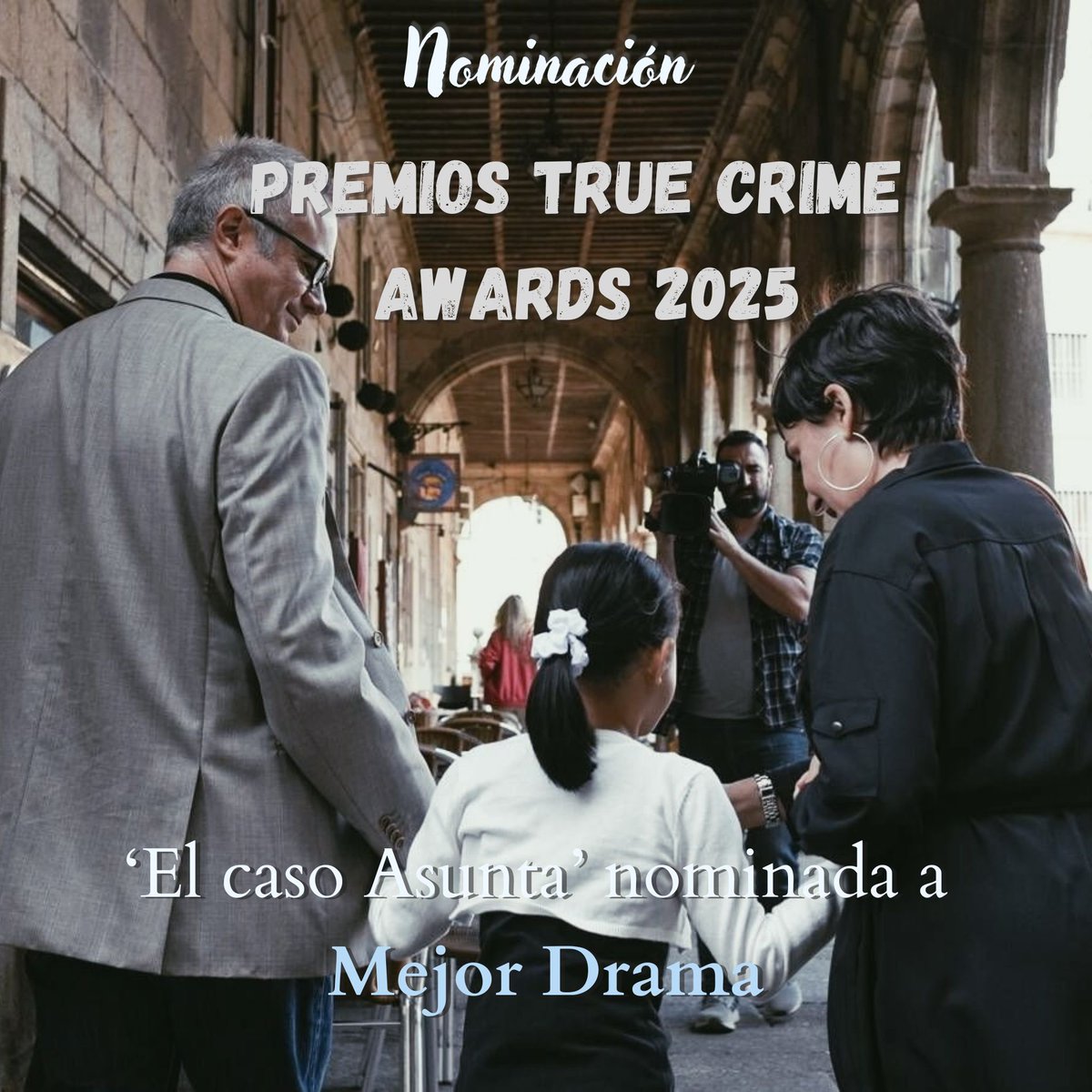 cfcandelapenya's tweet photo. 'El caso Asunta' ha sido nominada en la categoría de 𝐌𝐞𝐣𝐨𝐫 𝐃𝐫𝐚𝐦𝐚 en los 𝐏𝐫𝐞𝐦𝐢𝐨𝐬 𝐓𝐫𝐮𝐞 𝐂𝐫𝐢𝐦𝐞 𝐀𝐰𝐚𝐫𝐝𝐬 𝟐𝟎𝟐𝟓!!!! Ha sido la única serie española nominada en estos premios a nivel internacional!❤️‍🔥

¡Enhorabuena a todo el equipazo de la serie!👏🏼♥️ https://t.co/cnOTUBYWwA