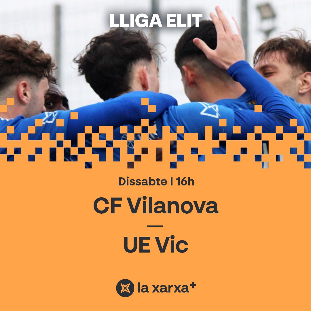 🔜 Dissabte a l'#EnjocTV (16h)...

🏆 Cita amb la #LligaElit!
⚽️ <a href="/cfvng/">CF Vilanova i la Geltrú</a> 🆚 <a href="/UEVic_/">Unió Esportiva Vic</a> 

✈️ Duel a la part alta!

📺💻📱📡 A <a href="/laxarxames/">La Xarxa+</a>!

#futbolcat