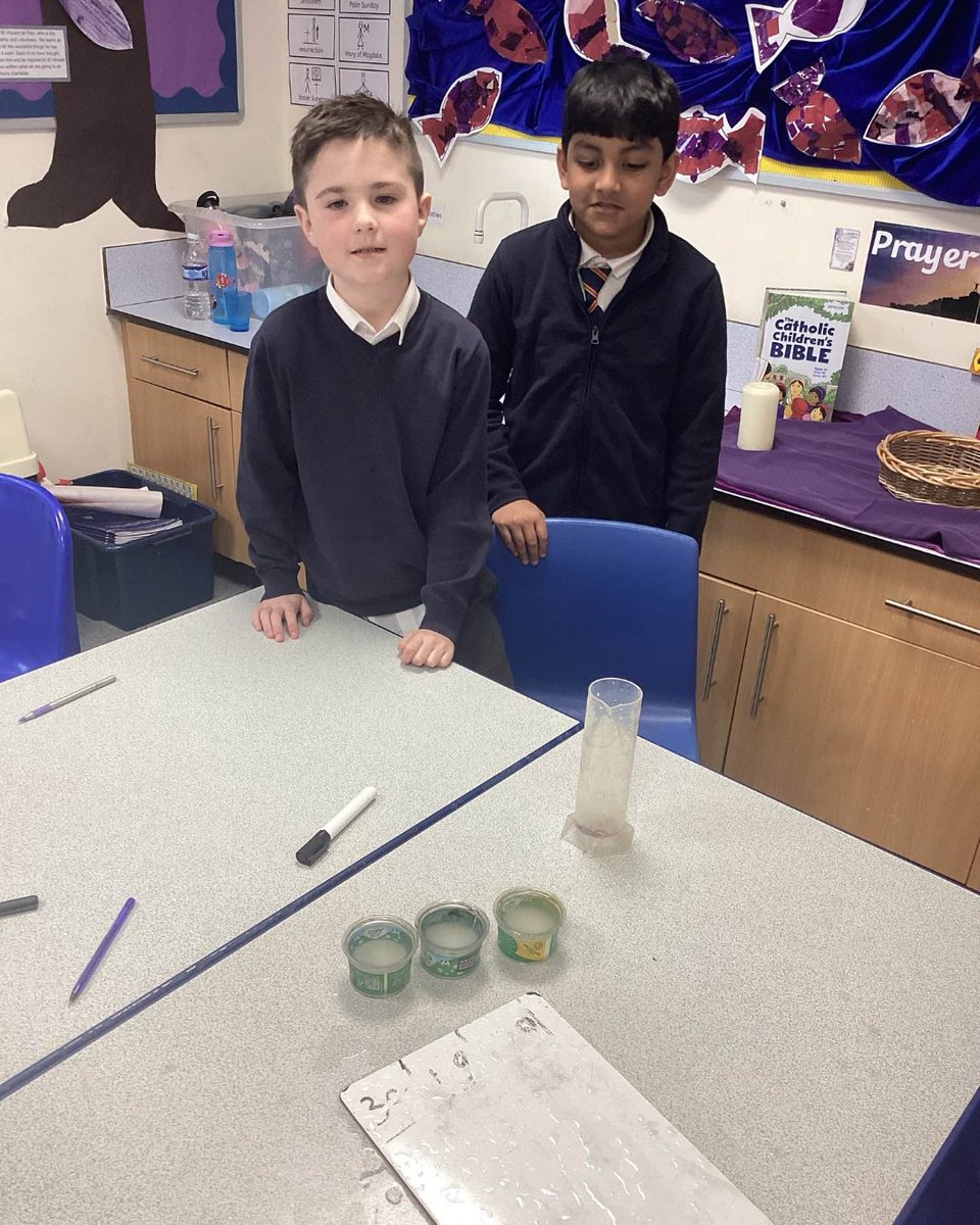🧪 "In Year 4, we explored a dissolving dilemma! We discussed fair tests, made predictions, and investigated if the amount of sugar in water affects how long it takes to dissolve. More ideas to come!" ~ Ms Turner

#StAnnesAndGuardianAngels #Spitalfields #Whitechapel #Shadwell