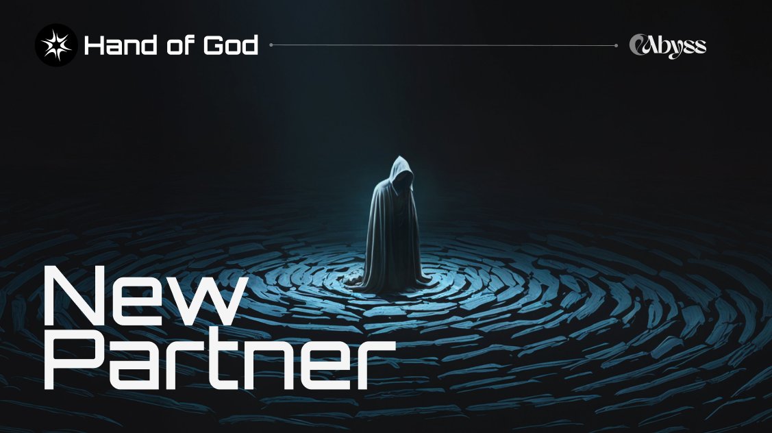 Hand of God enters the Abyss.

We are whitelisted for the upcoming Abyss launch, bringing our community into the world's first 1-of-1 AI-driven trading card game, right here on Sonic!

Here’s how you can secure your spot. 🧵👇