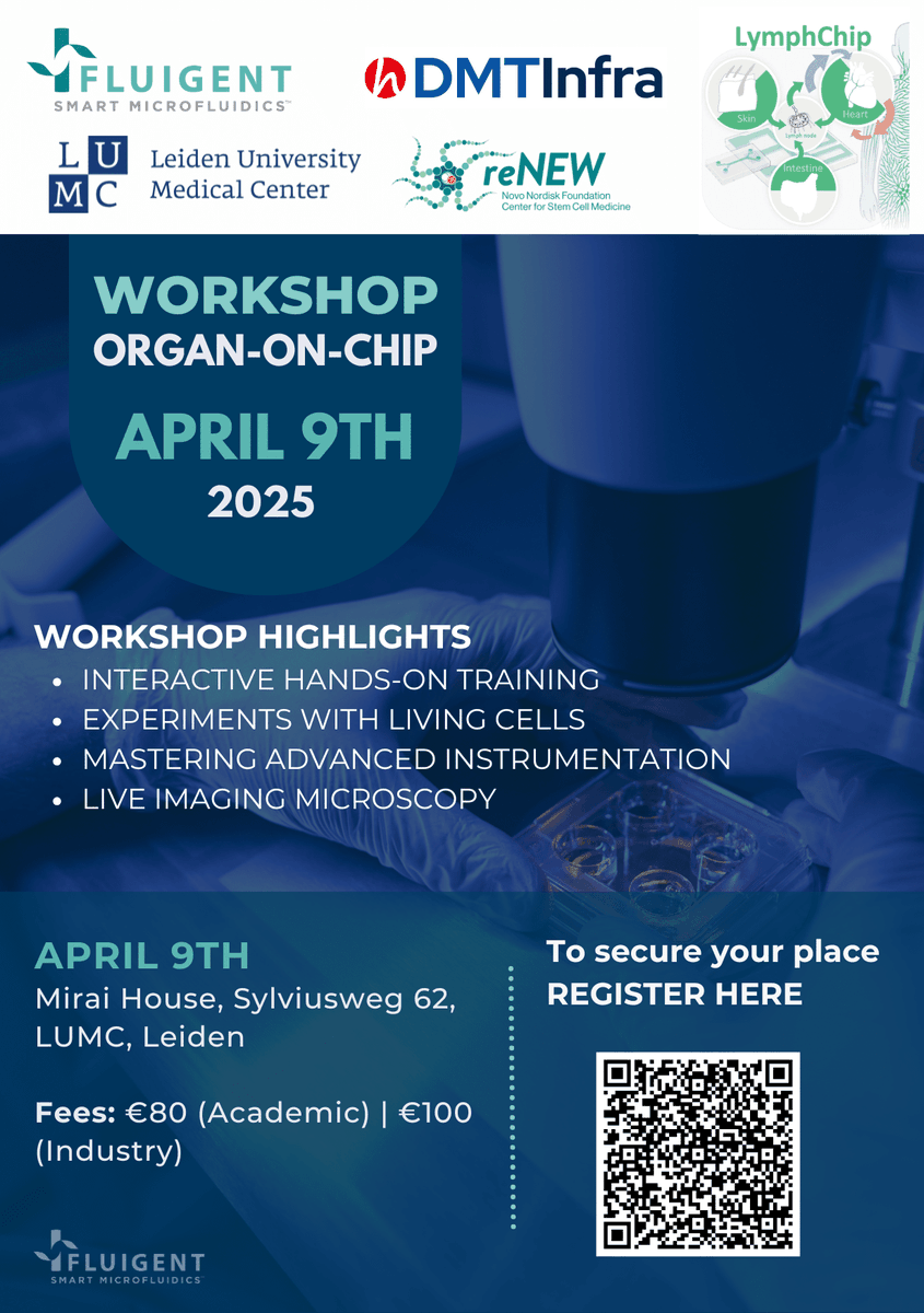 🚀 Fluigent is sponsoring User Day 2024!

Join us on March 19th at IPGG for a deep dive into microfluidic automation 🔬✨

🎙 Mastering Microphysiological Precision with Omi – Automated Fluid Control for Organ-on-a-Chip Models

📩 Register now! 👉eu1.hubs.ly/H0hyHnv0
