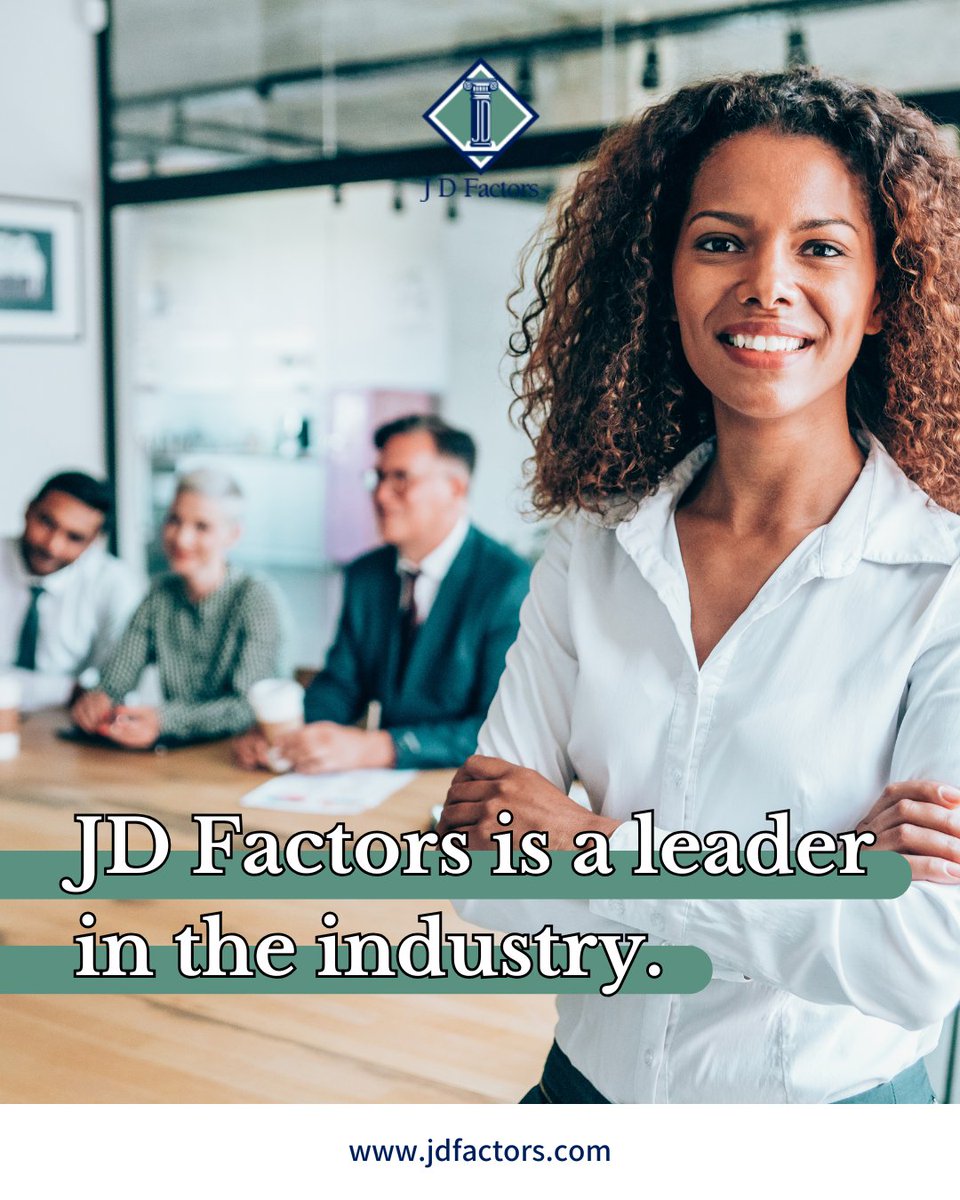 JDFactors's tweet image. Looking for reliable factoring solutions? 💼 

JD Factors is a leader in the industry, providing top-tier services to help your business grow. 📈⭐️

#IndustryLeader #JDAdvantage #FactoringSolutions #BusinessSuccess #GrowWithConfidence