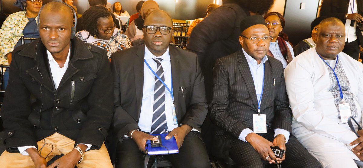 Hon. Kinteh delivered a solidarity statement at Senegal’s side event during the ongoing CSW69 activities on the theme: "Vision 2050: An Opportunity to Accelerate Progress on Gender Equality and Women Empowerment in Line with the Beijing Commitment."
facebook.com/share/p/1H3eA9…