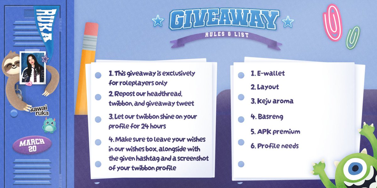 TaleOfRuka's tweet image. ᅠ
Step into the mayhem zone! We’ve set up a monstrous 𝗴𝗶𝘃𝗲𝗮𝘄𝗮𝘆 to make this day even more thrilling. Come on down and test your luck, who would’ve ever thought you’d walk away with a prize from here?
ᅠ