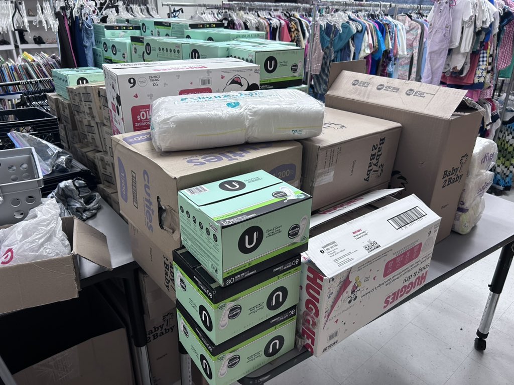 Dean Yoder (@deanyoder3) on Twitter photo Once again, our partnership with Helping Mamas pays off for our community with this large donation of diapers and feminine products. <a href="/CobbSchools/">Cobb County Schools</a> <a href="/pearsonpilots/">pearsonpilots</a> Once again, our partnership with Helping Mamas pays off for our community with this large donation of diapers and feminine products. <a href="/CobbSchools/">Cobb County Schools</a> <a href="/pearsonpilots/">pearsonpilots</a>