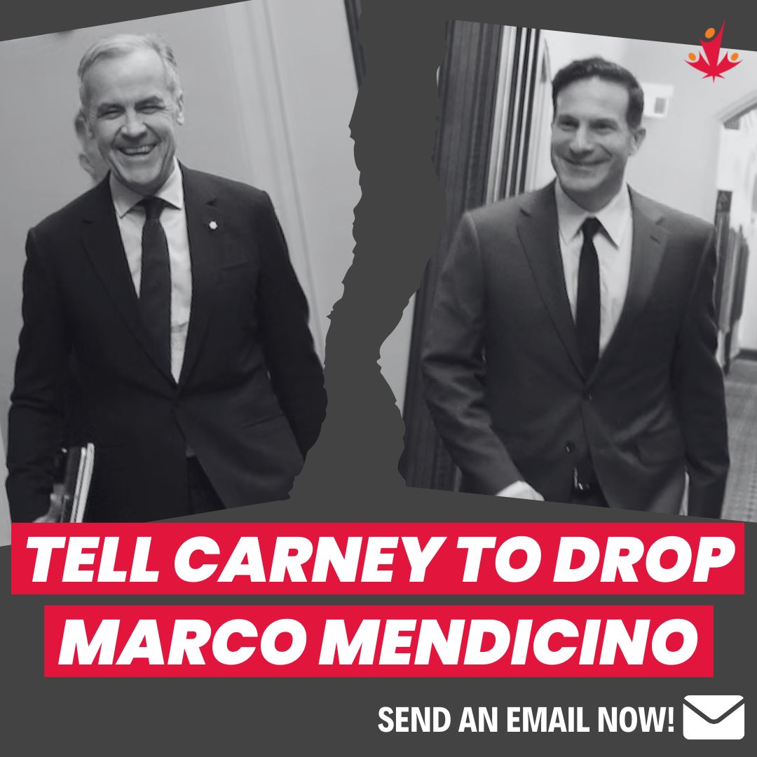 CJPME's tweet photo. Prime Minister @MarkJCarney's pick for Chief of Staff is one of the only Liberal MPs who is actually opposed to a ceasefire in Gaza, and who has amplified far-right anti-Palestinian extremists. Join us in urging Carney to drop @marcomendicino:  https://t.co/8pbTBC5rs5