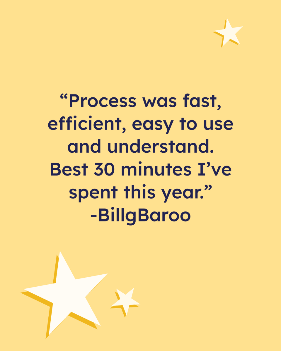 With over 480,000 5-star reviews, you can count on us for easy, affordable tax filing. #freetaxusa