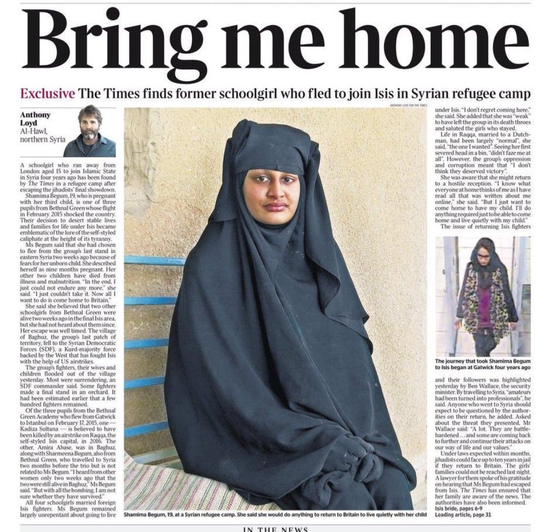 The British Patriot tweet media
