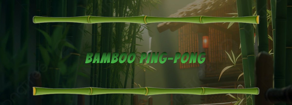 Unkzer0's tweet photo. What happens when you mix classic Pong with... bamboo?! 🏓🎮
A new game is on the way. Stay tuned! #IndieGame #GameDev #ComingSoon https://t.co/KR2fIbMMb9