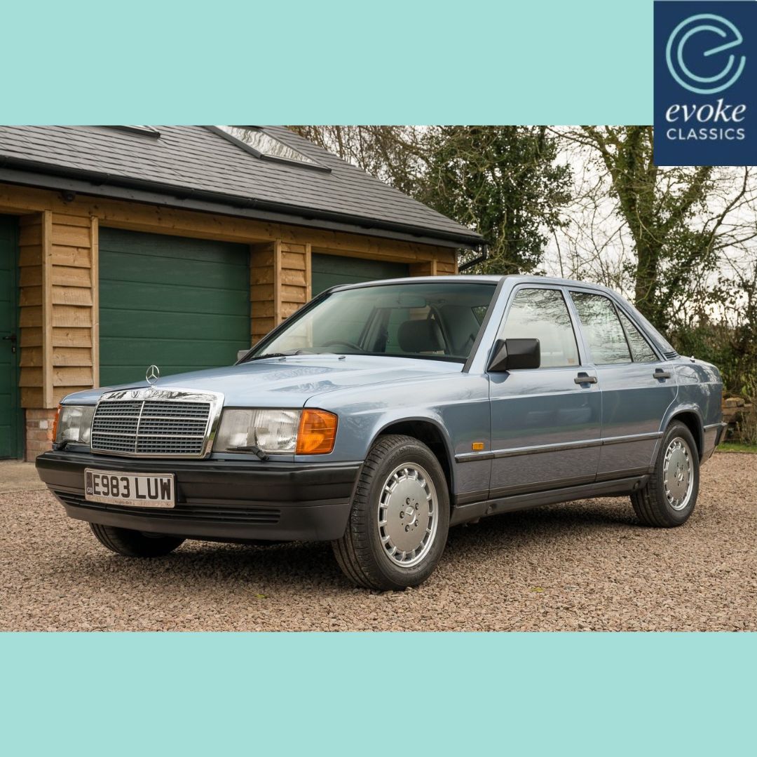 EvokeClassics's tweet image. LIVE AT AUCTION
1988 Mercedes Benz 190E 2.6 Auto
evoke-classics.com/auction/#/lots…

• Desirable 2.6 petrol engine
• MOT to 3rd March 2026
• Recent specialist engine tune costing £1300
• Just 76,250 miles
#MercedesBenz190E