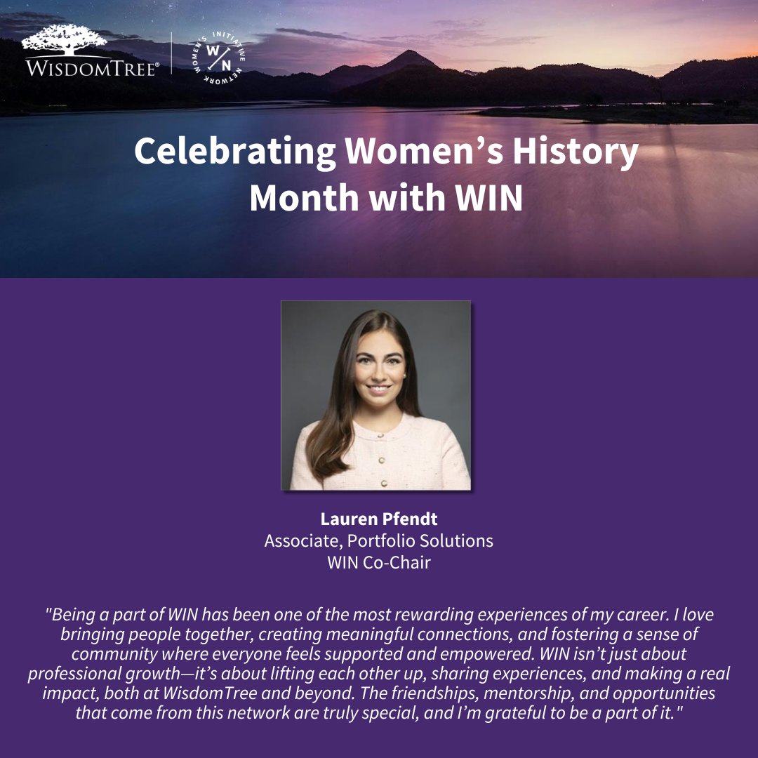 Women’s History Month is a time to reflect on the importance of community and connection. 

As we continue our series, this post features Heather and Lauren, who share how WIN has created opportunities for women to build strong networks beyond their day-to-day roles. Through