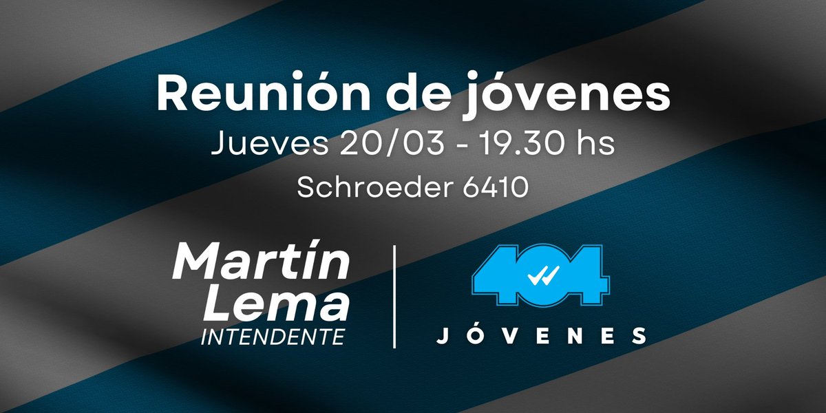 jovenes404's tweet photo. 🗓️ Este jueves!
⏰ 19:30 en 📍 Schroeder 6410

👉 Nos reunimos para planificar la campaña, encarando a la barra para lo que necesita Montevideo. https://t.co/112BwpTWXs