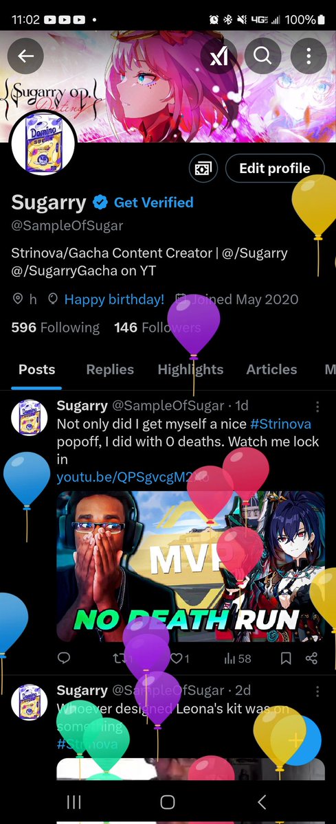 Sugarry tweet media