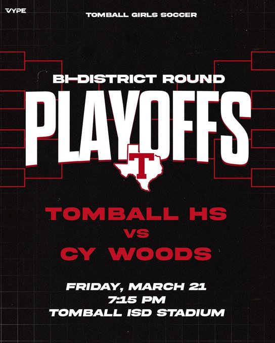 🚨Bi-District Playoffs🚨 This Friday, 7:15pm at the Tomball ISD Stadium. Let's go Coogs! Clear bag policy. #asone #CollinsStrong ❤️🩶🧱

🎟️:my.hometownticketing.com/agency/136e181…