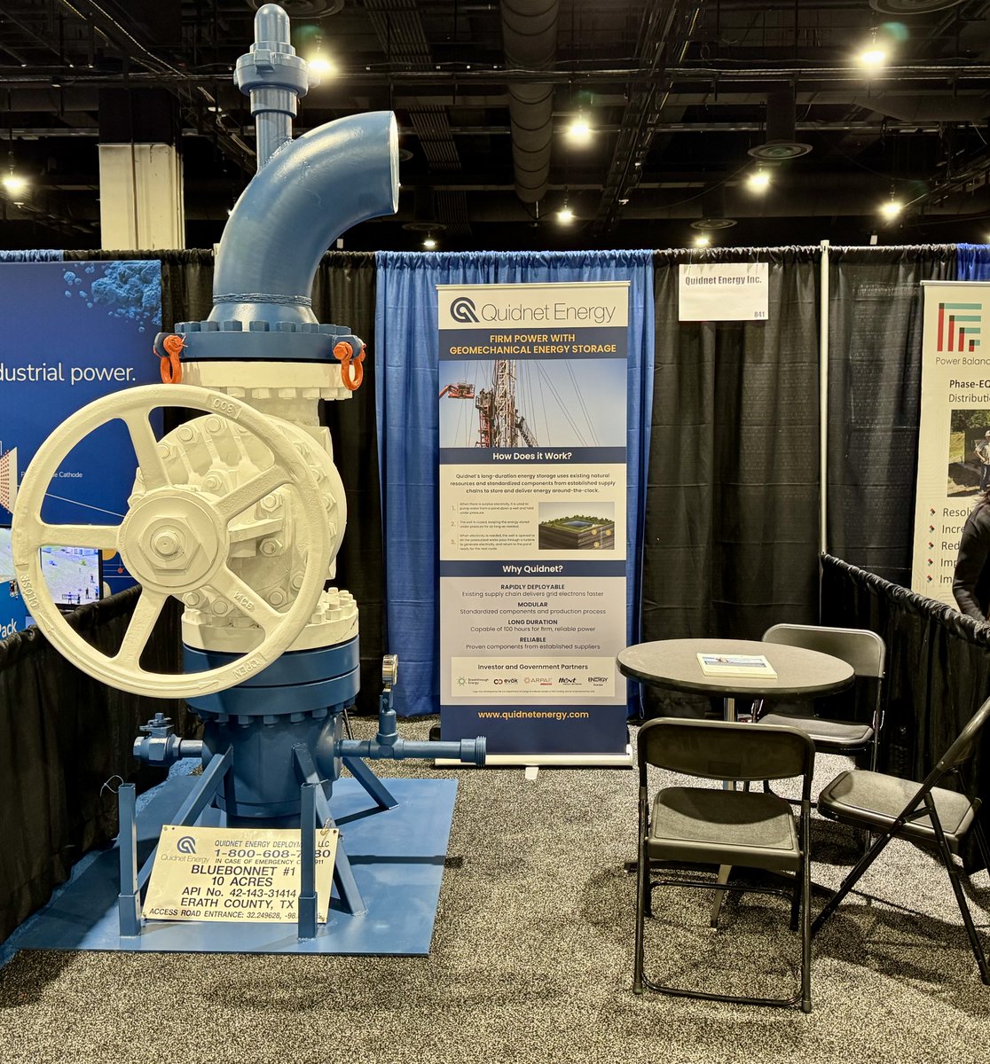 It's the last day of the <a href="/ARPAE/">ARPA-E</a> Summit! Visit booth 841 before the Showcase closes and chat with our team about our Geomechanical Energy Storage, our MWh-scale demonstration, and learn about the wellhead in our booth #ARPAE25