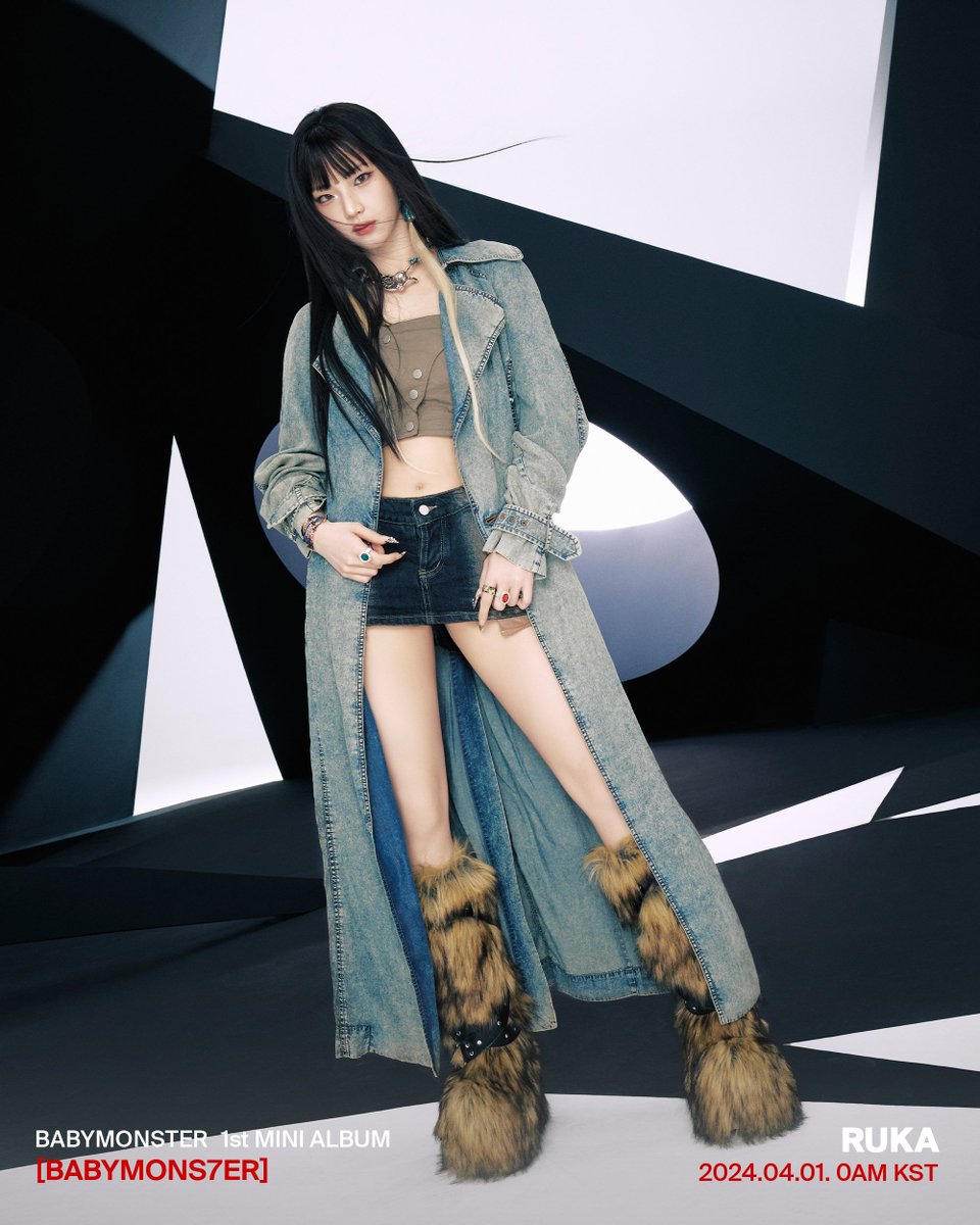 kchartsmaster's tweet photo. Happy 23rd birthday to RUKA of BABYMONSTER! https://t.co/zlyJqdQmz5