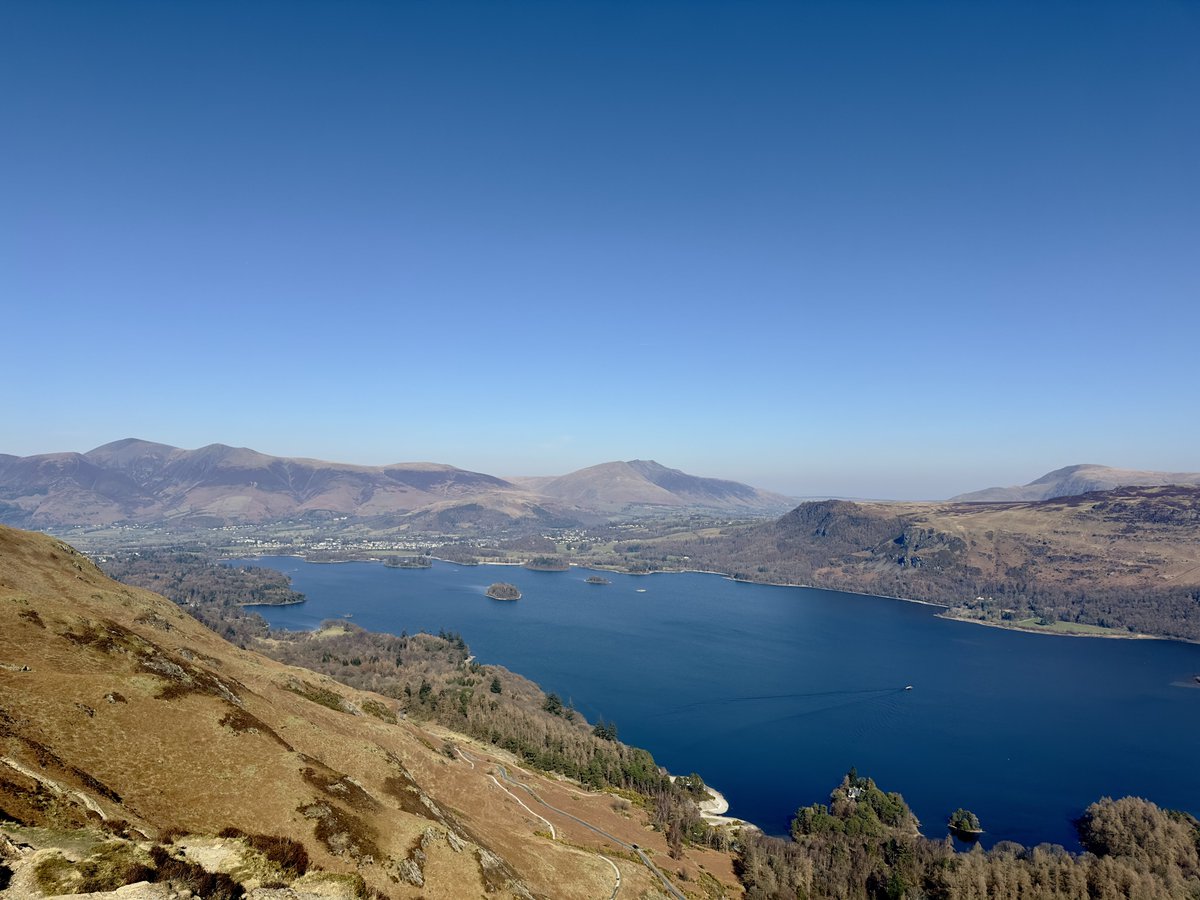 From today's walk up the Newlands Valley to High Spy and down to Catbells...superb and not at all busy